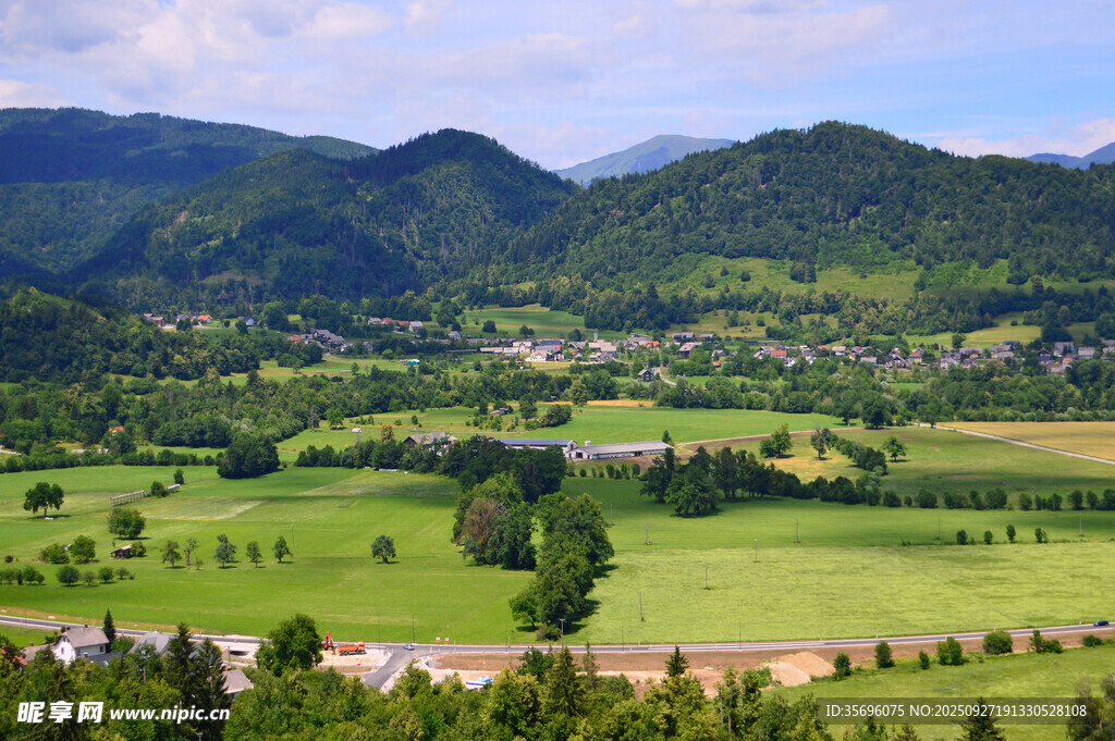 田园山野风光美景