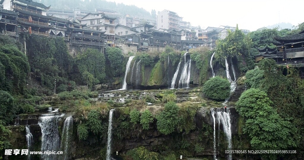 南湘西芙蓉镇旅游景点视频