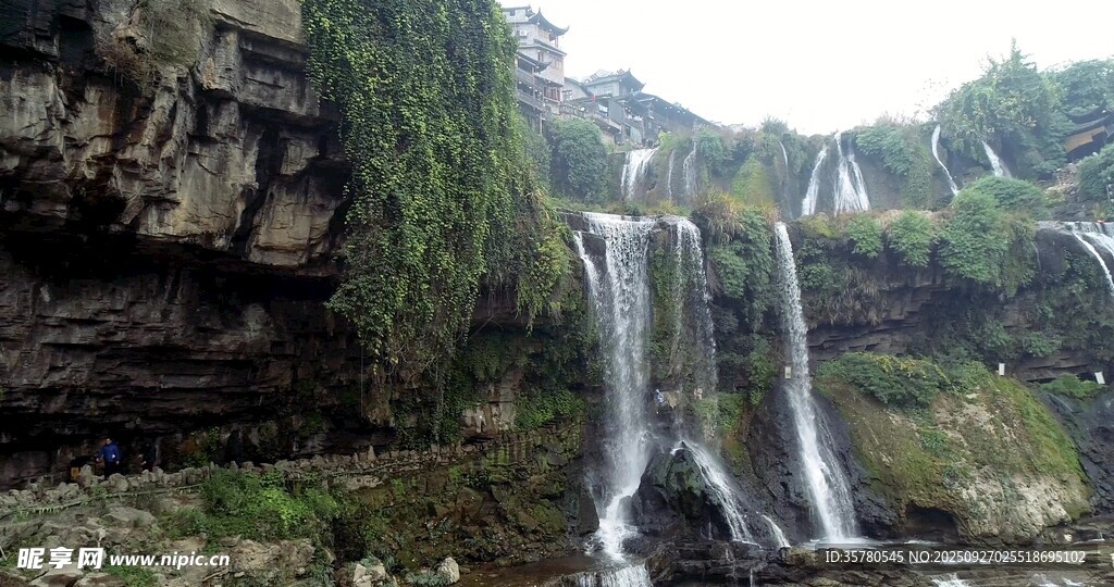 南湘西芙蓉镇旅游景点视频