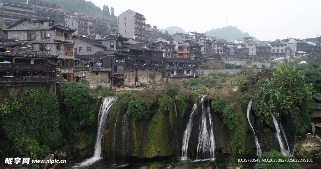 南湘西芙蓉镇旅游景点视频
