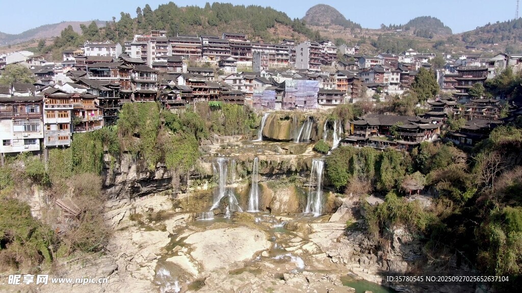 南湘西芙蓉镇旅游景点视频