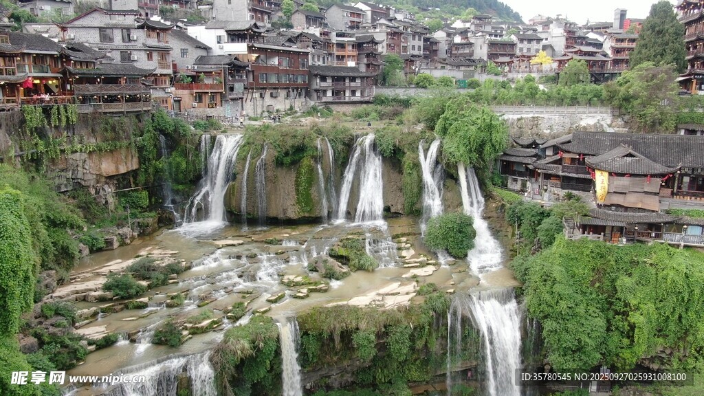 南湘西芙蓉镇旅游景点视频