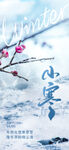 小寒时节枝头绽红梅