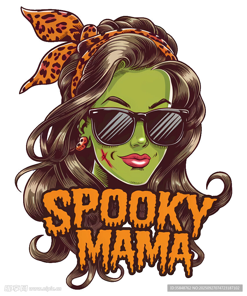 绿肤酷妈SPOOKY MAMA