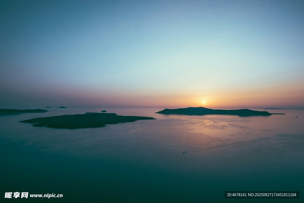 海上日出美景