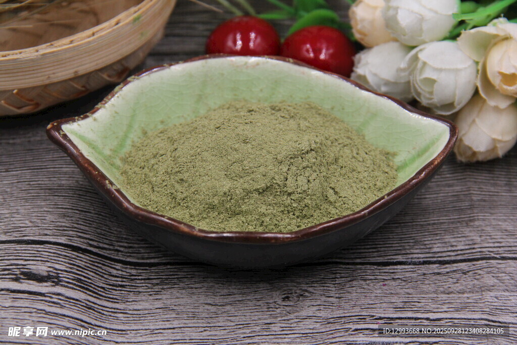 荷叶粉照片