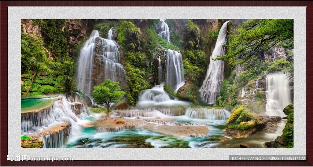 山水风景画 