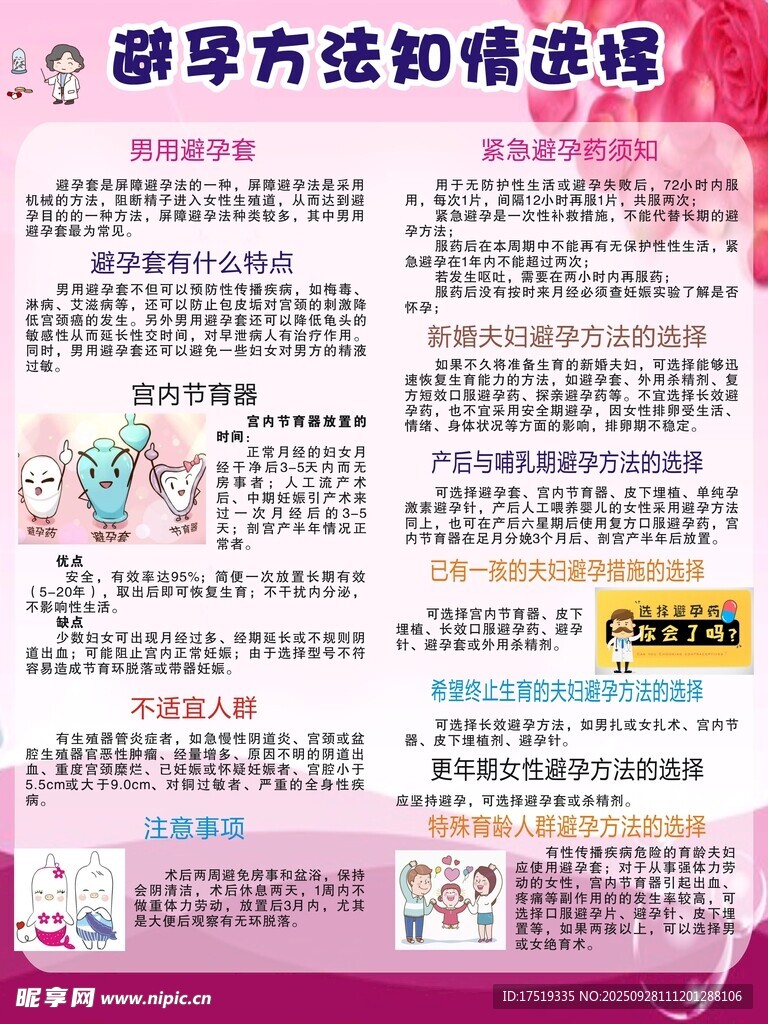 避孕科普知识
