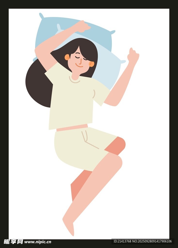 熟睡的女孩