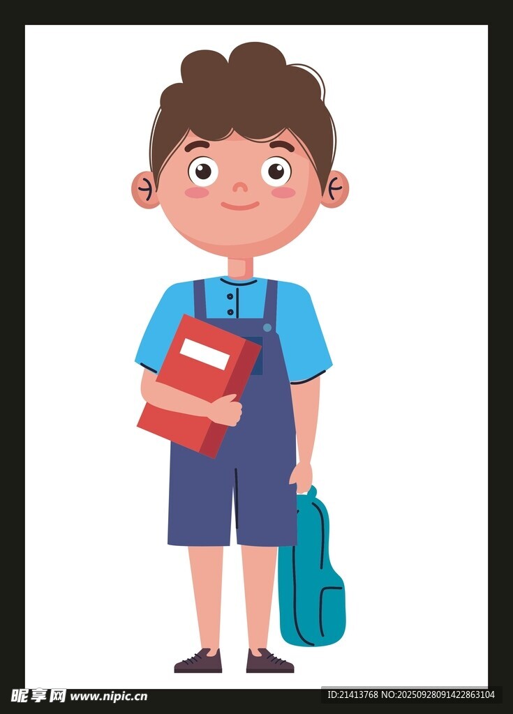 小男孩书包