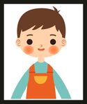 小男孩围裙