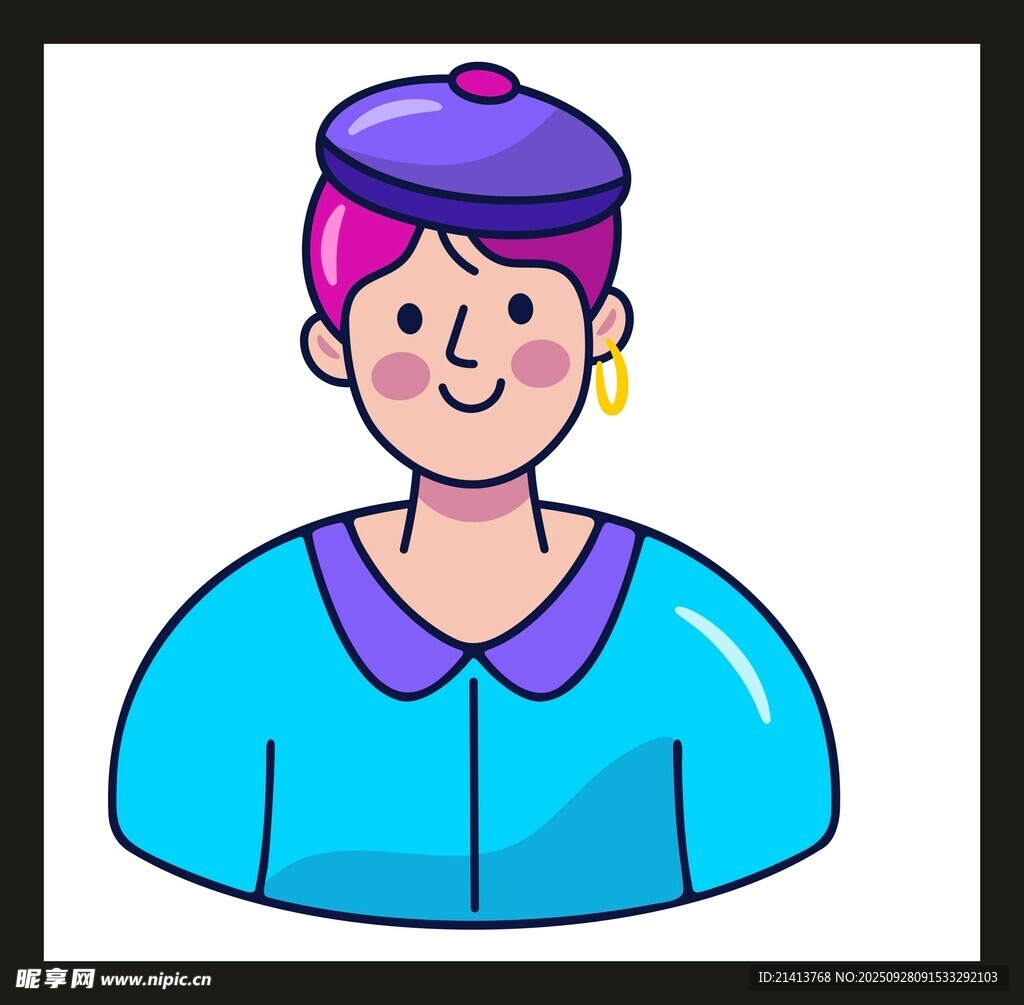 女性帽子