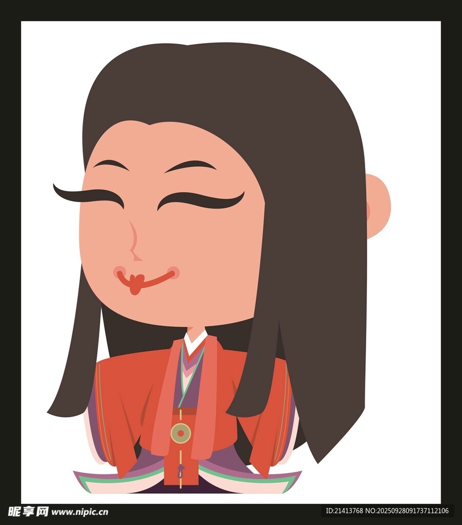古风红衣