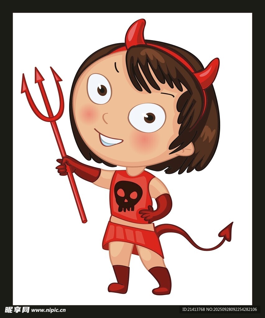 小恶魔女孩
