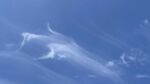 天空中梦幻的云彩造型