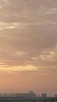 城市黄昏天空美景