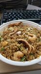 美味鱿鱼虾仁炒饭