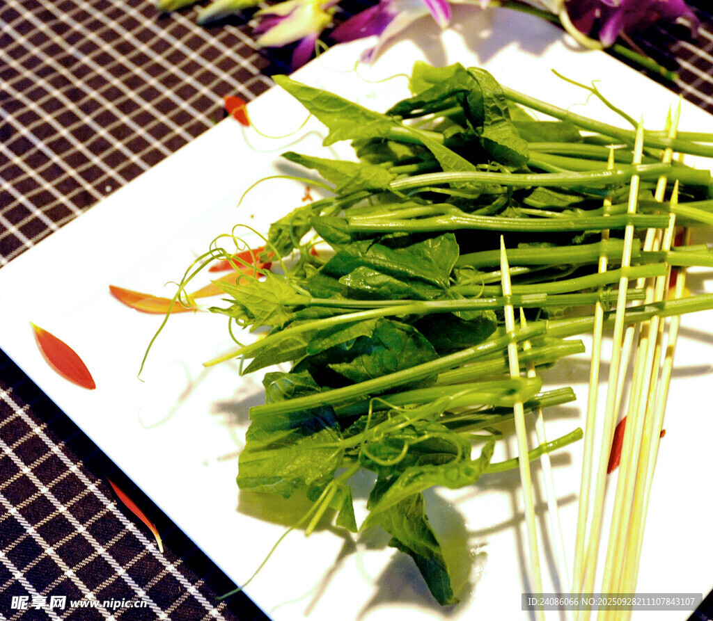 烤韭菜串