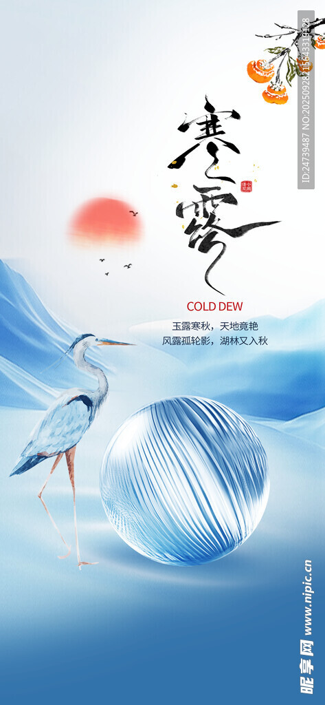 寒露海报