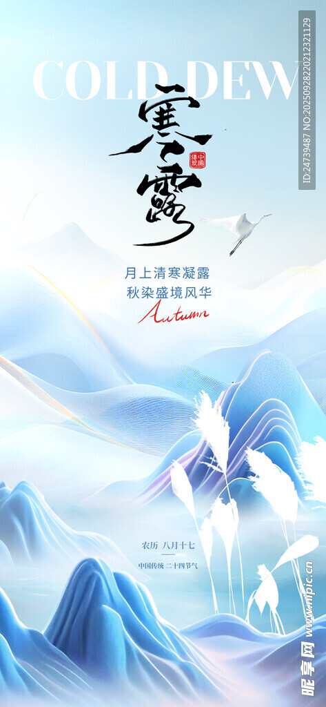 寒露海报