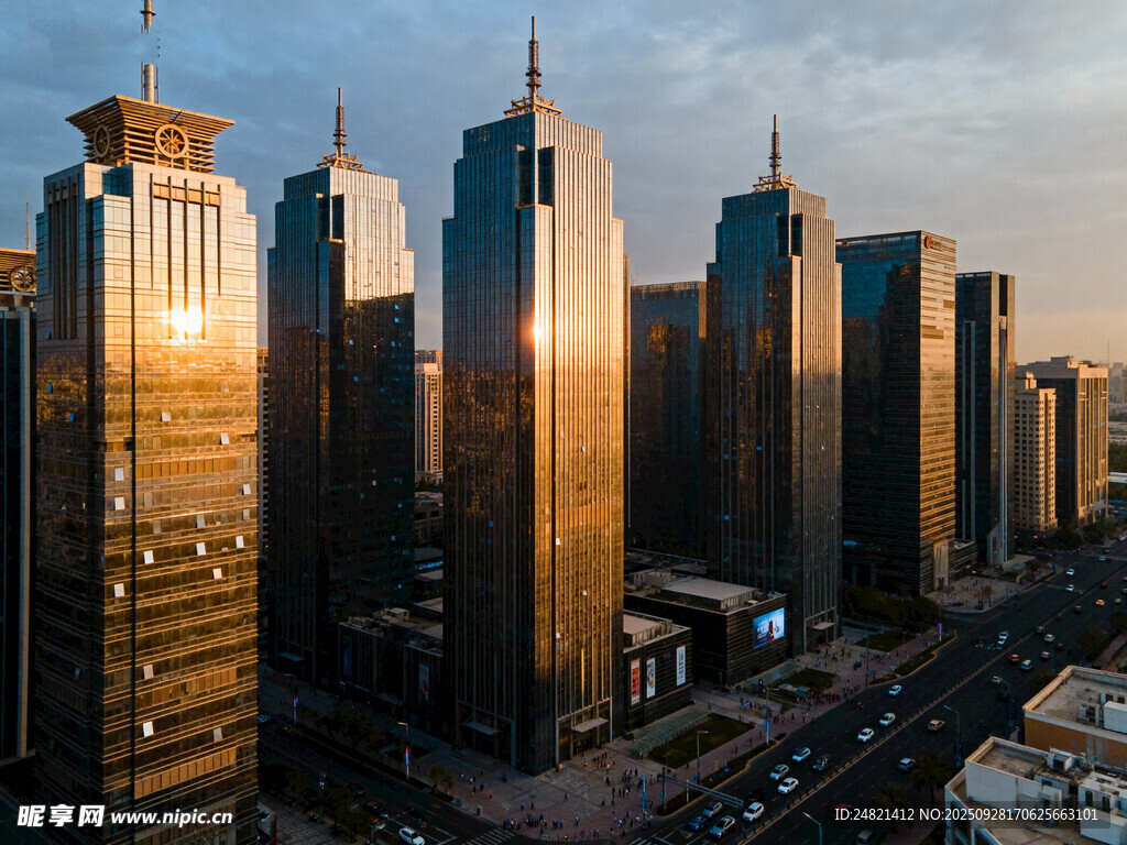 都市高楼景观