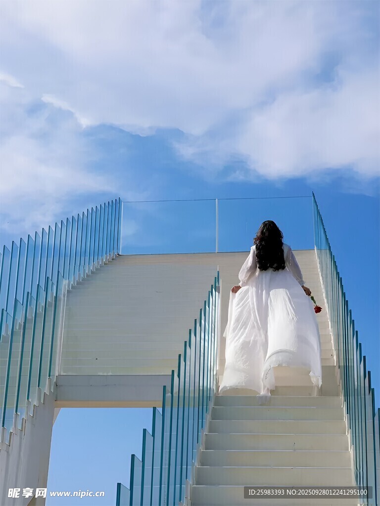 休闲的女孩