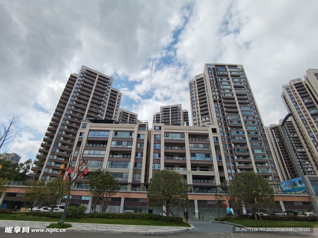 现代高层住宅小区景观
