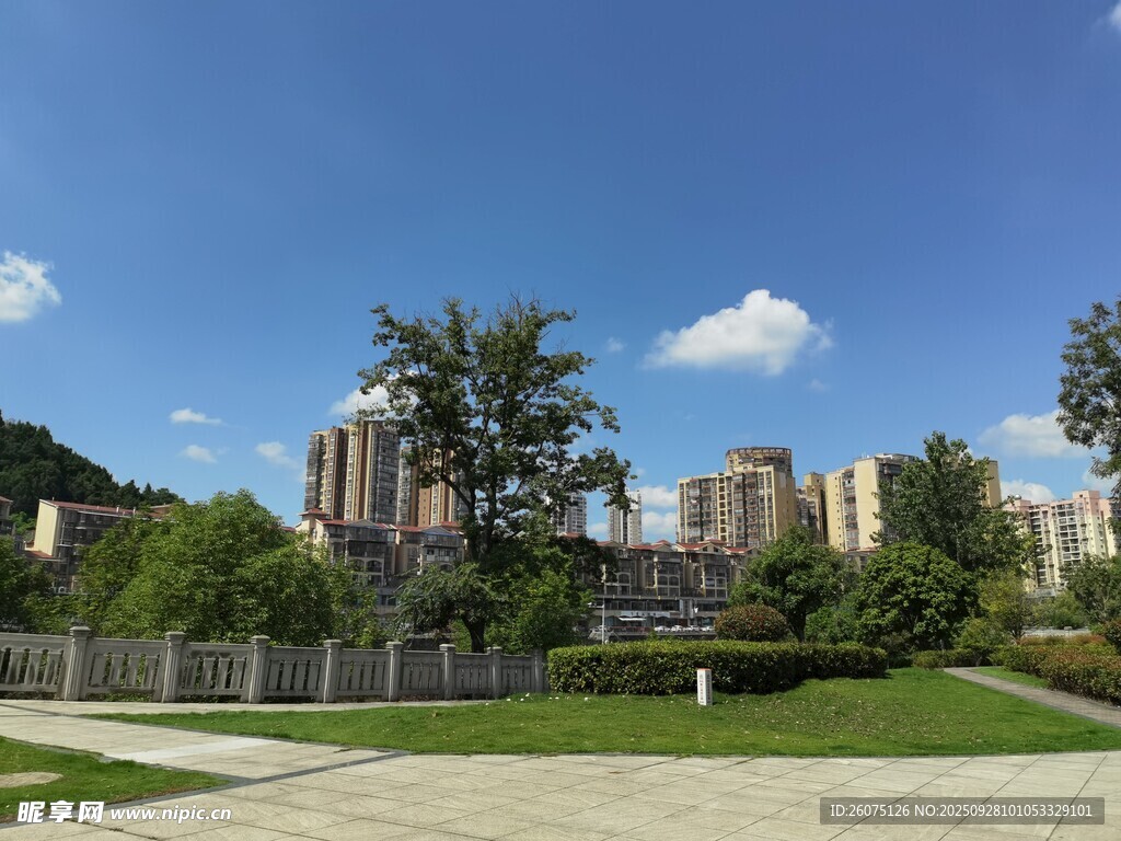 城市住宅区景观