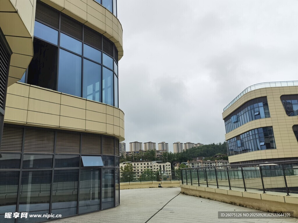 现代风格建筑外观景观