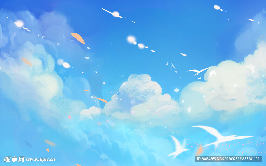 唯美天空背景