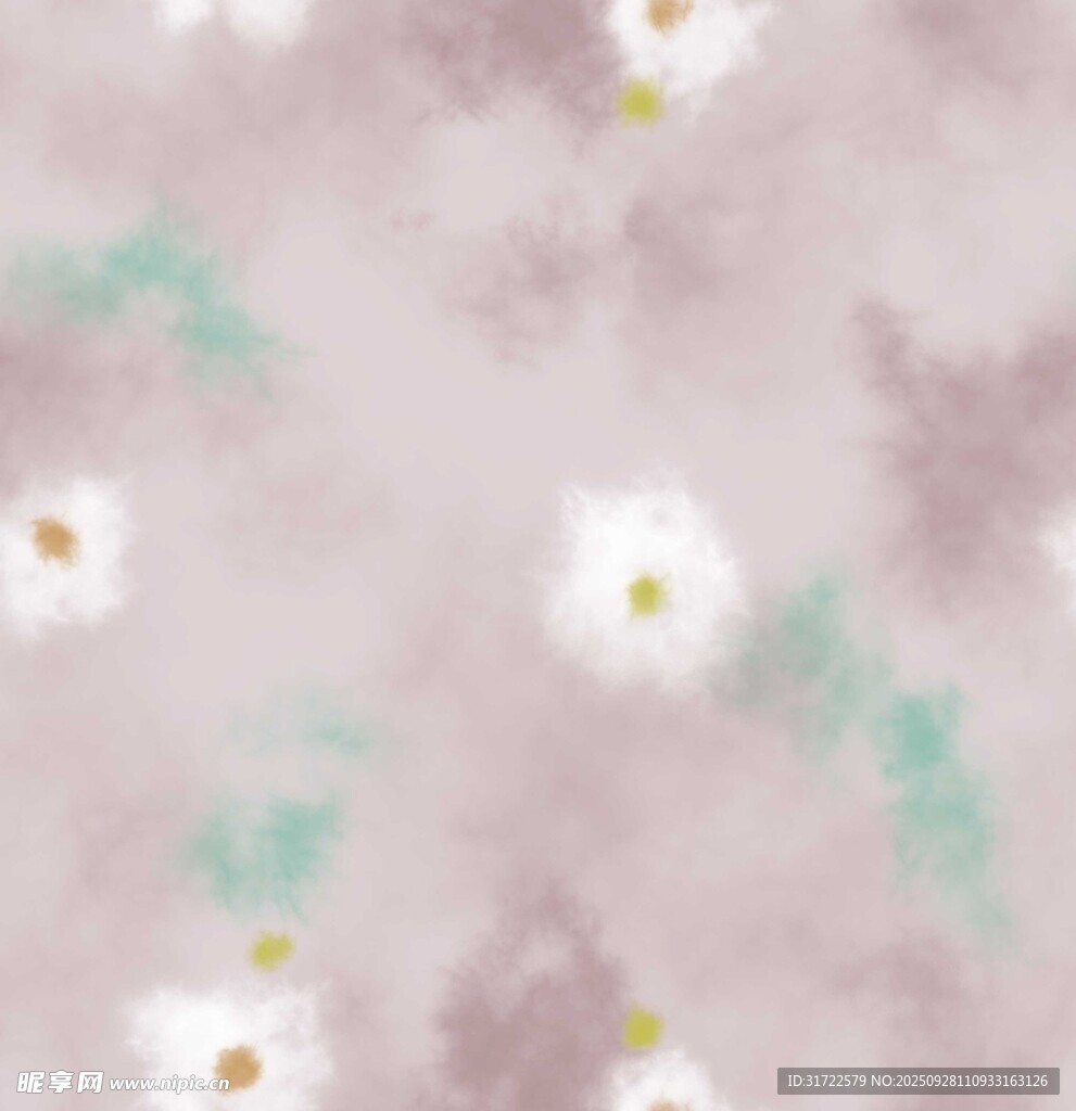 扎染花