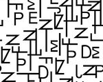 字母图案背景纹理