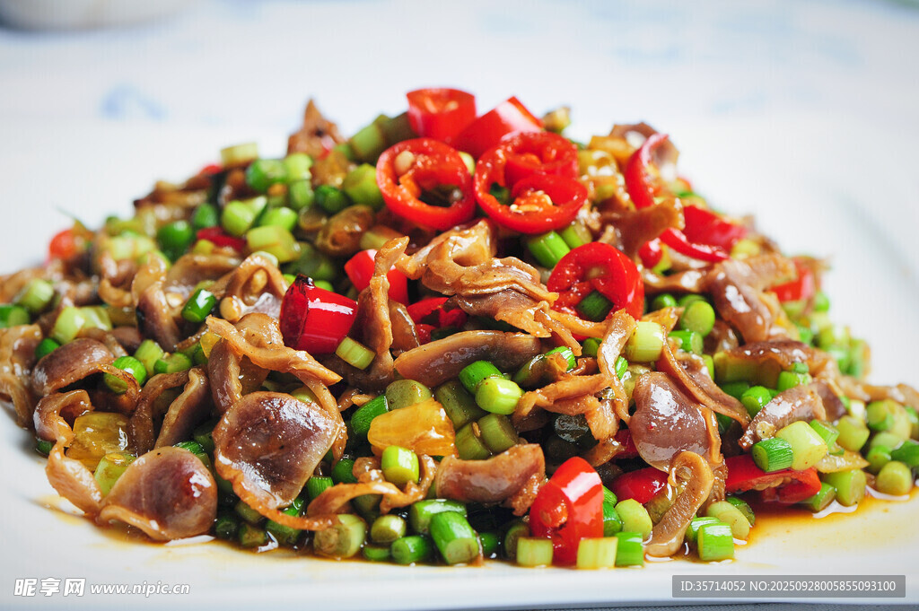 香辣美味鸡杂