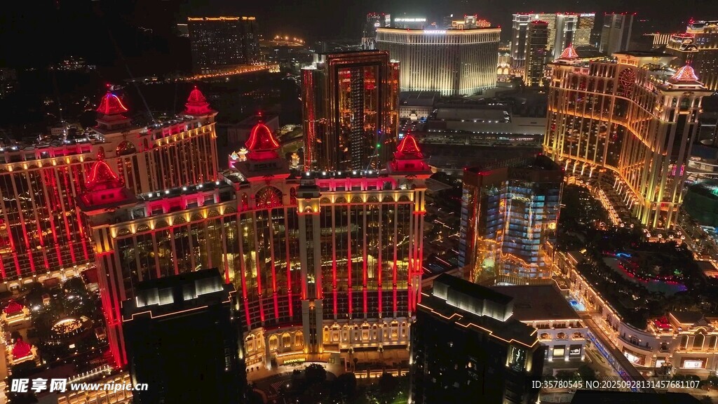 澳门建筑地标视频素材