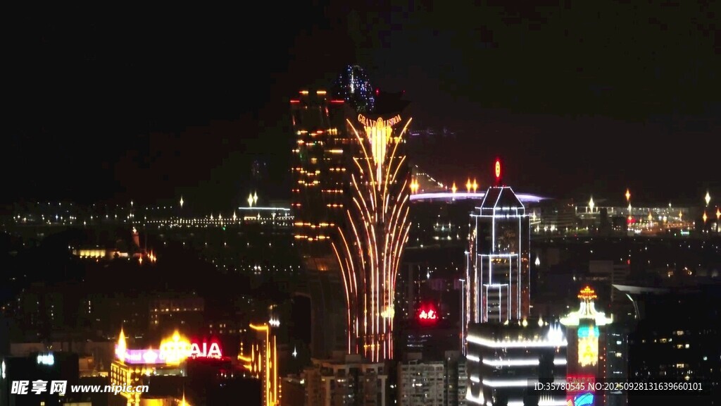 澳门建筑地标视频素材