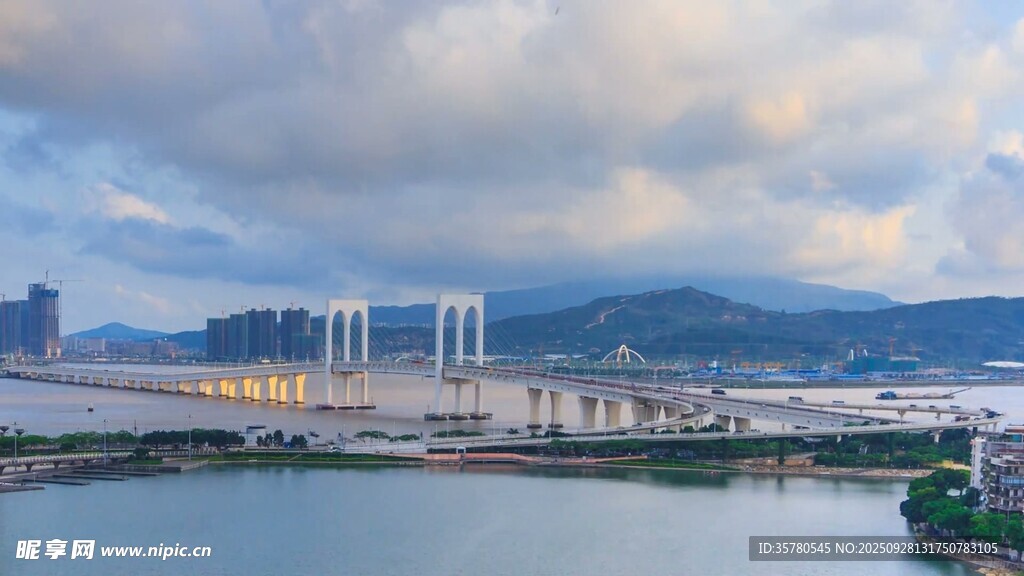 澳门建筑地标视频素材