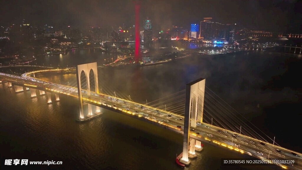 澳门建筑地标视频素材