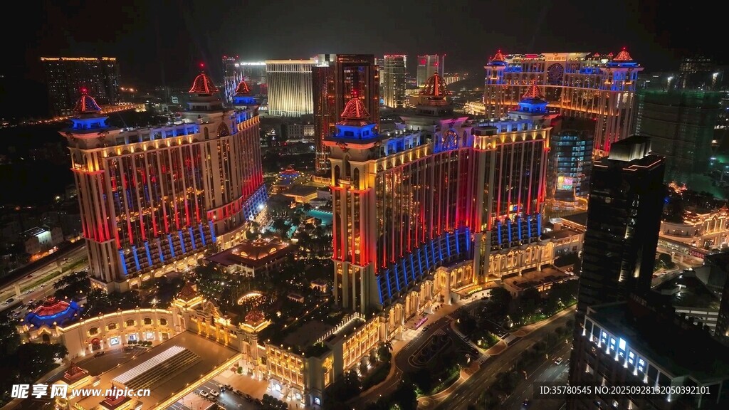 澳门建筑地标视频素材