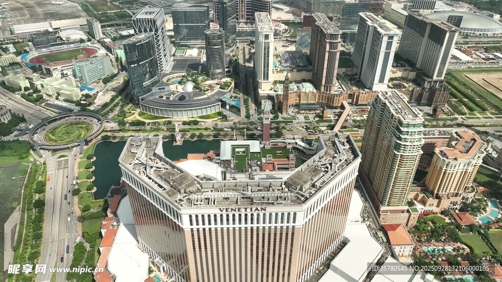 澳门建筑地标视频素材