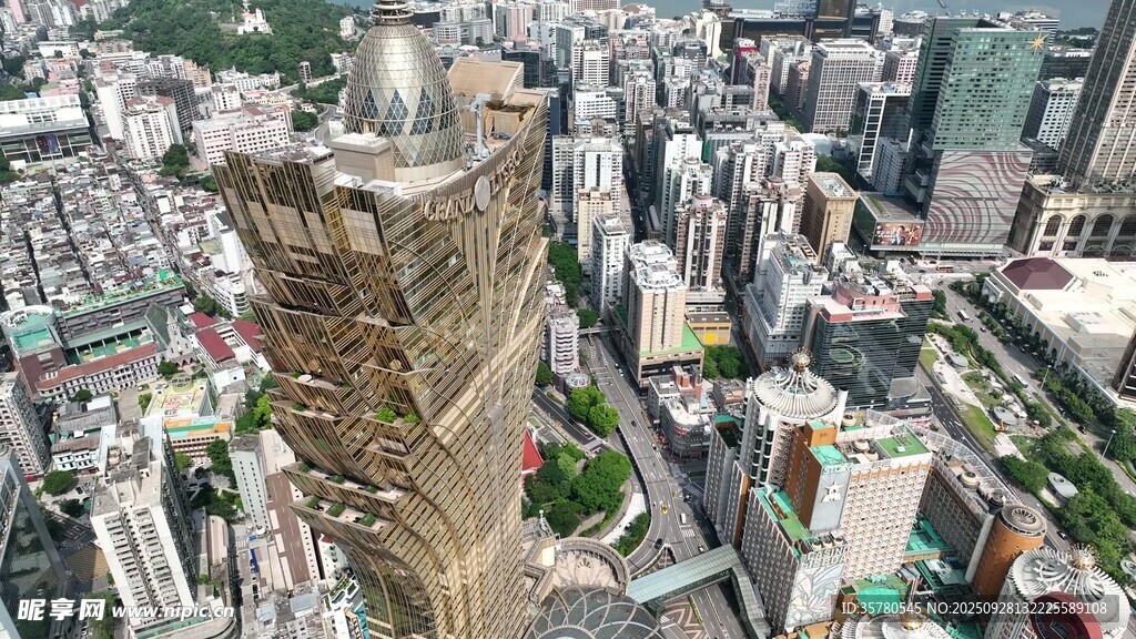 澳门建筑地标视频素材