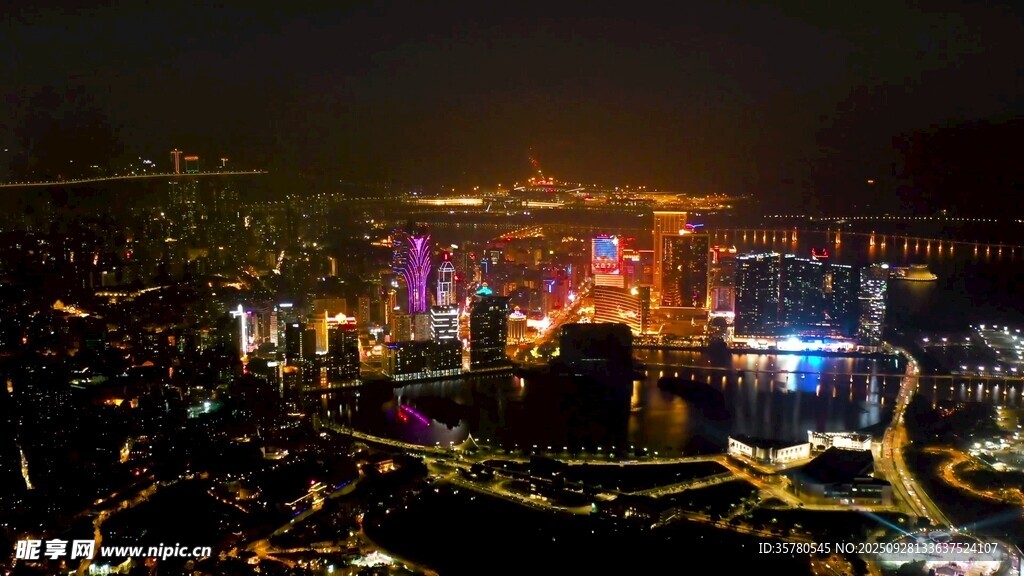 澳门建筑地标视频素材