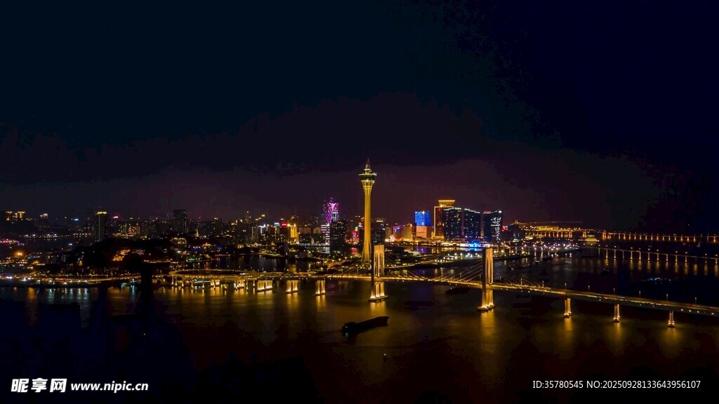 澳门建筑地标视频素材