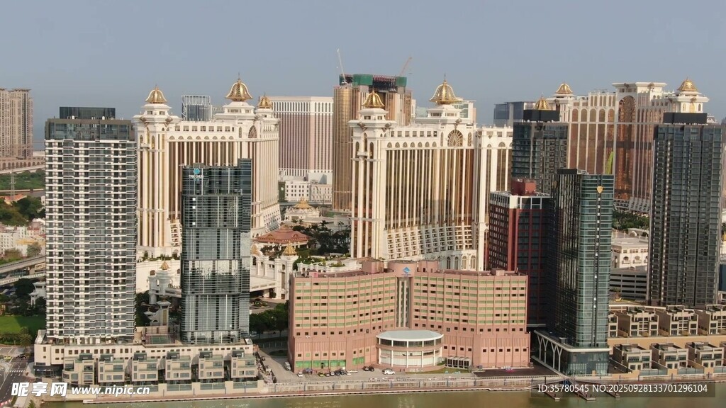 澳门建筑地标视频素材