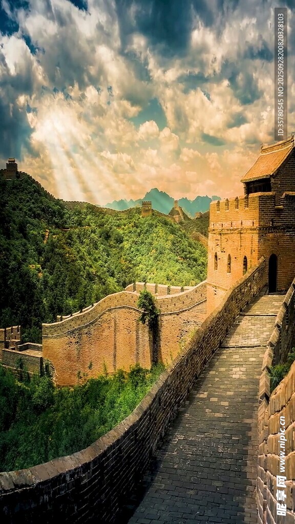 山水自然风景视频素材