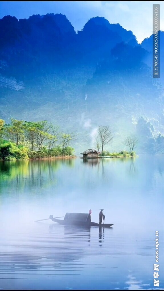山水自然风景视频素材