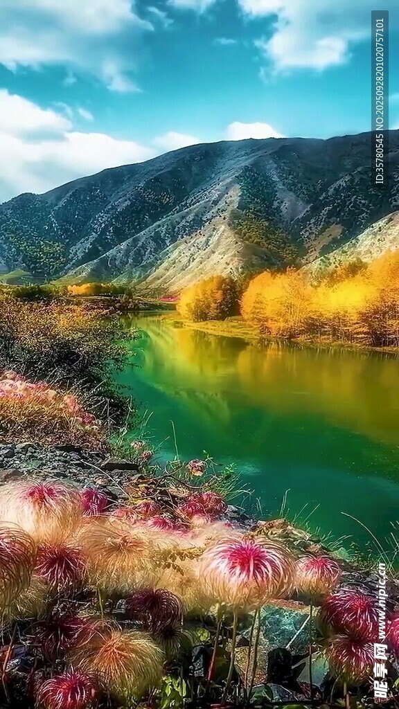 山水自然风景视频素材