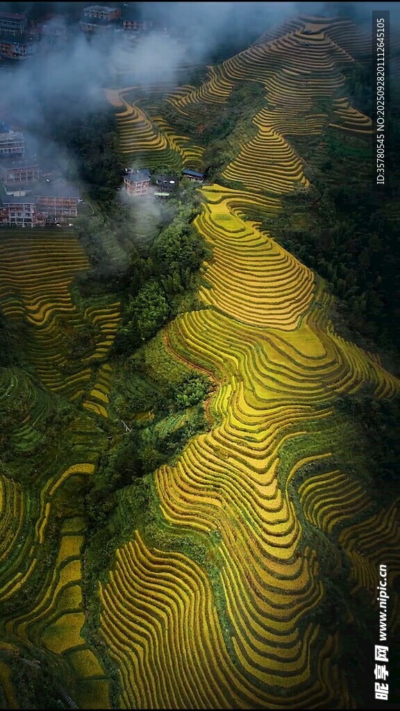 山水自然风景视频素材