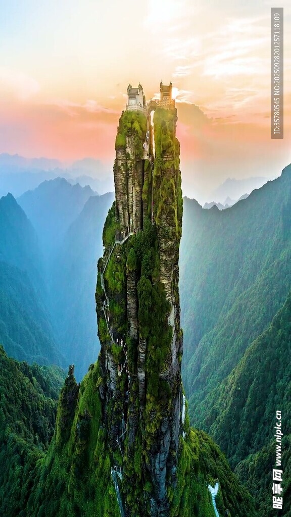 山水自然风景视频素材
