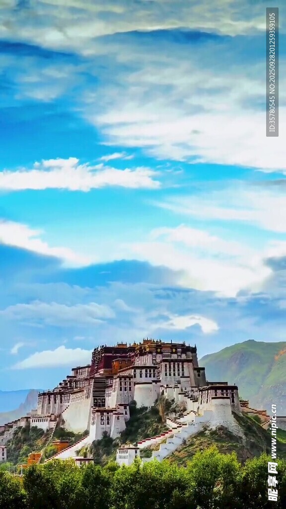 山水自然风景视频素材
