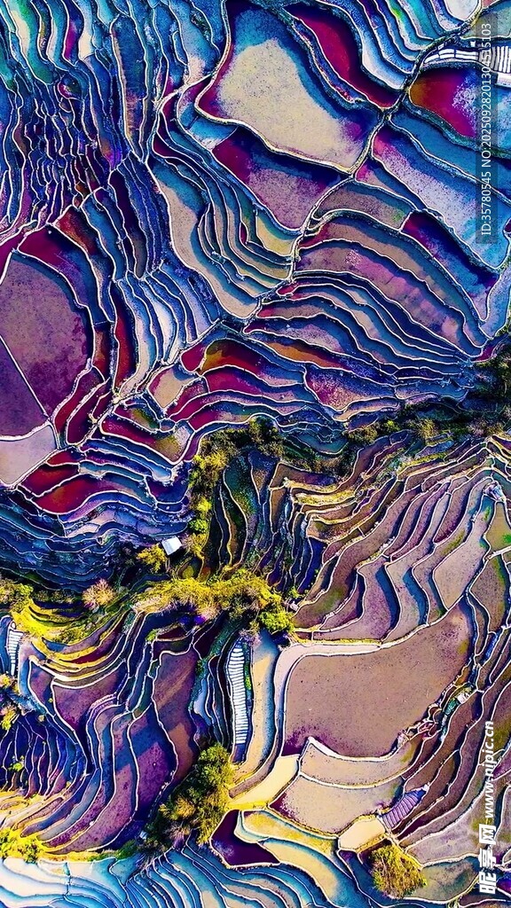 抽象多彩艺术纹理图案